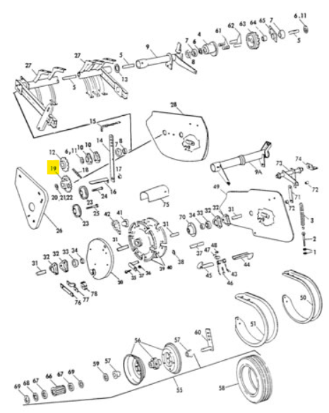 48901 pick up drive sprocket