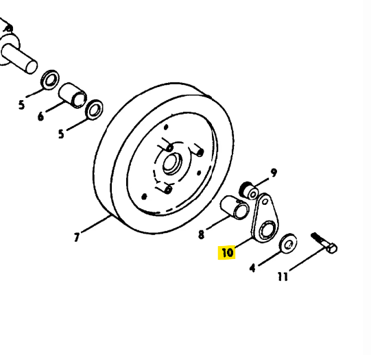 173760 shear bolt hub