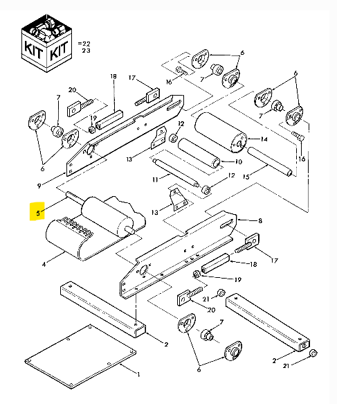 9802781 drive roller