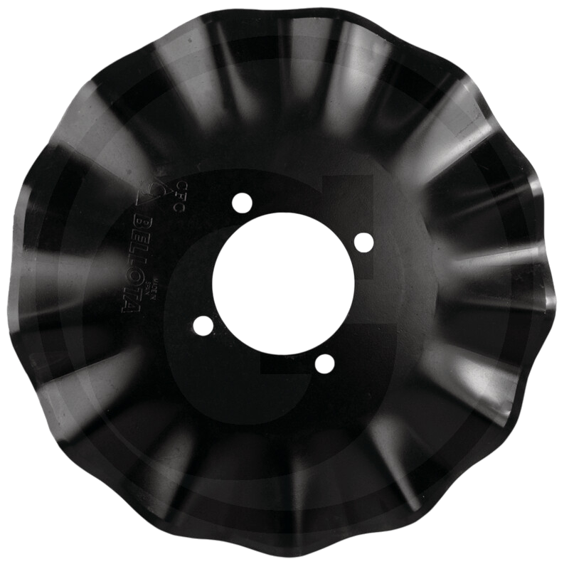 15" X 13 Wave, 4-bolt coulter